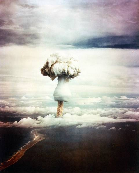 Nuclear Tests  Mushroom Clouds
