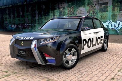 Unusual police vehicles