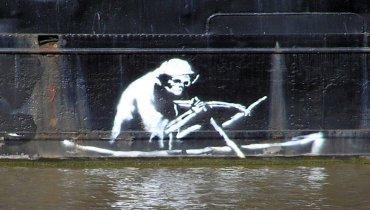 Street art by Banksy