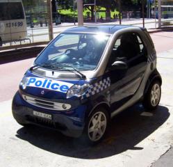 Unusual police vehicles