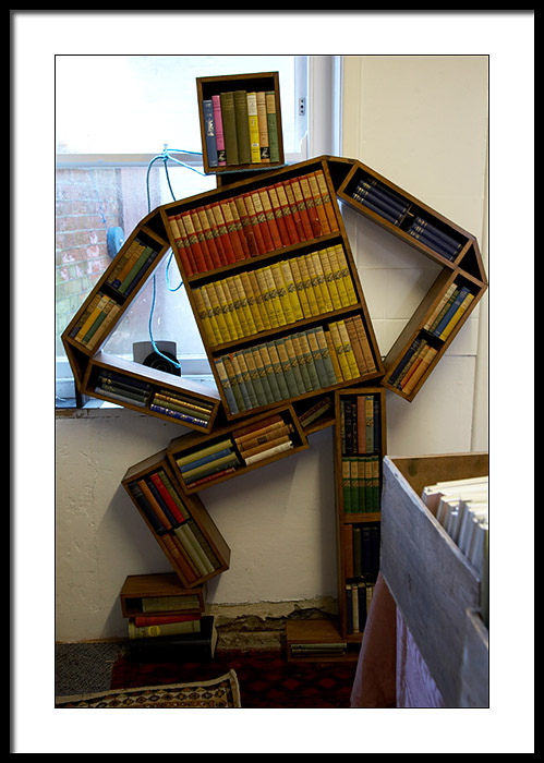 pretty creative bookshelf