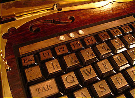 Old-Fashioned Laptop