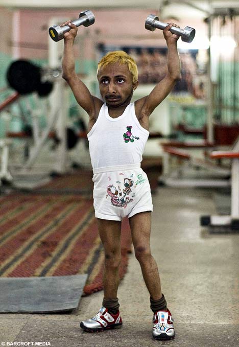 world smallest bodybuilder
