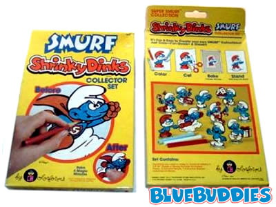 shrinky dinks smurfs - S Emure Smurf Collector Bluebuddies