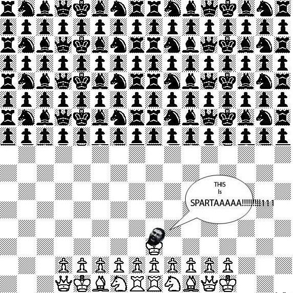 If Leonidas played chess...