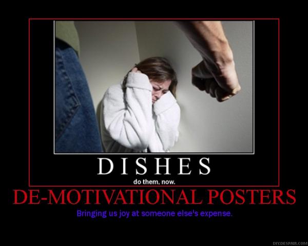 again with the demotivational posters