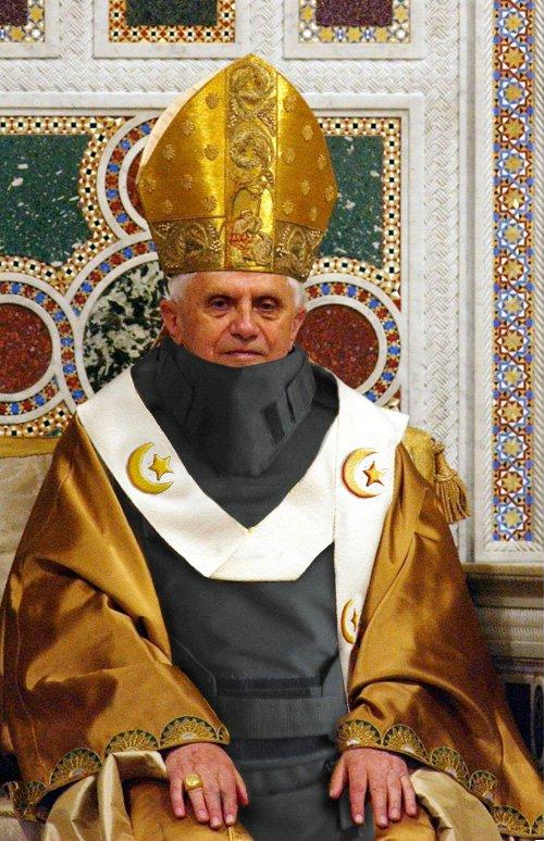 Pretty funny photoshops on the Pope - Gallery