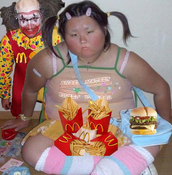 McDonald's Biggest fan Meets Ronald McDonald.