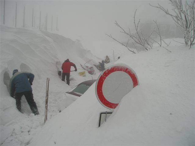 Amazing Russian Snowstorm