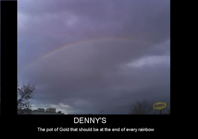 i took this pic after a storm.... i didn't realize the denny's sign was in the pic too.... :)