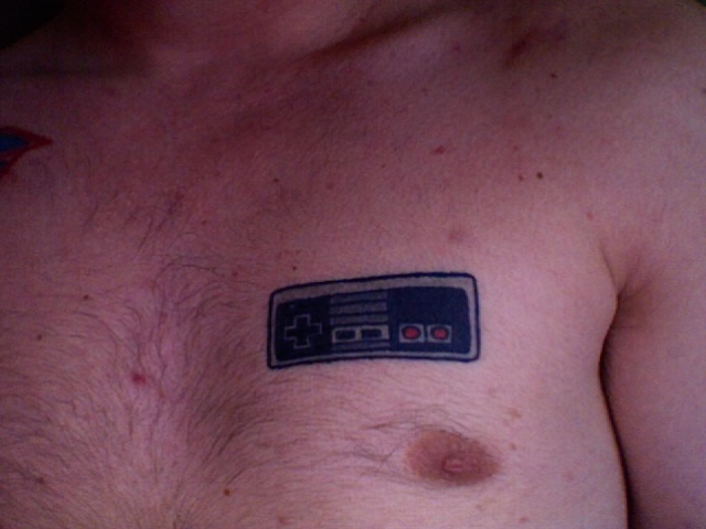 One of my tattoos. I went to school for Game Development, so it seemed appropriate.