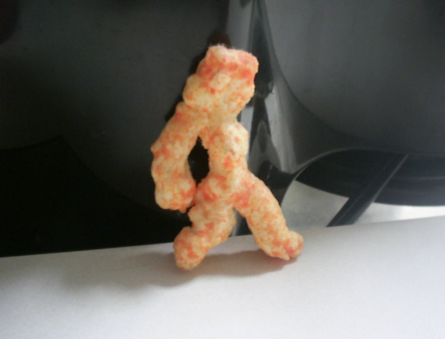 That's one hot cheeto chick!