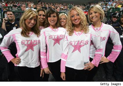 NHL Ice Girls.