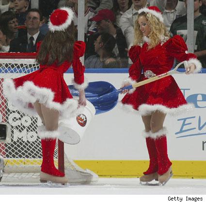 NHL Ice Girls.