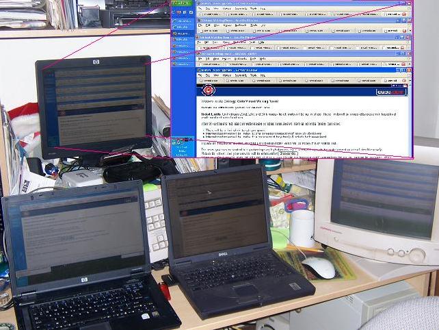 4 computers, 180 tabs/browsers.  You never had a chance.