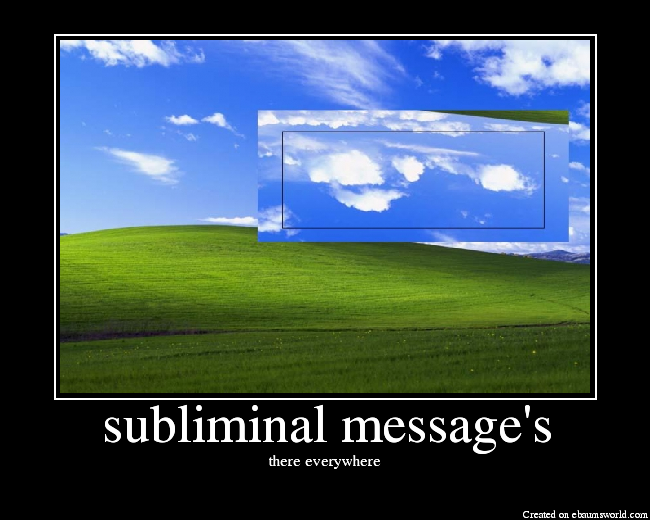subliminal message's - Picture | eBaum's World