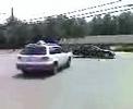 Pizza guy gets in car crash. If you want to see the video go to http://www.youtube.com/watch?v=XKSLZ1rTjyM