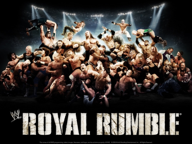 WWE ROYAL RUMBLE.