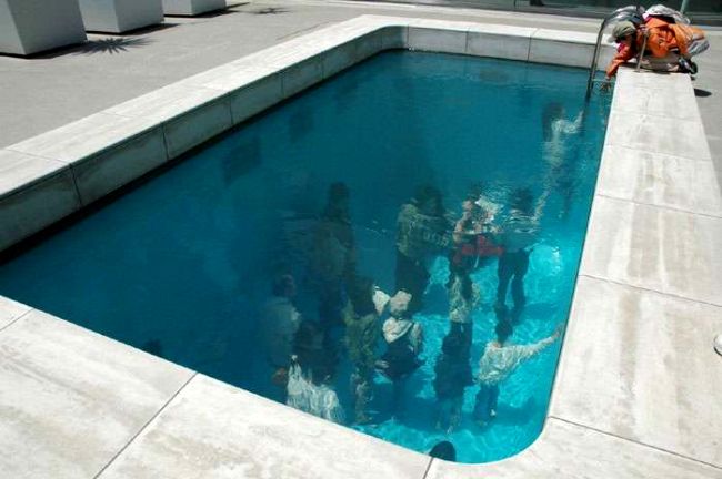People in a Pool?