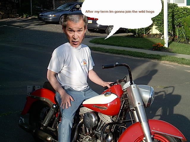 After my presidency  I'm ma gunna join the wild hogs