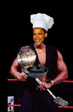 What Barack is cooking.