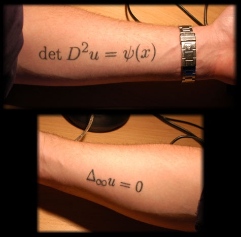 nerdy science tattoos