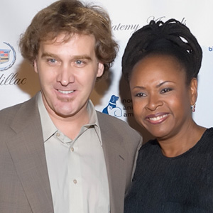 Robin Quivers and her new Mr. X