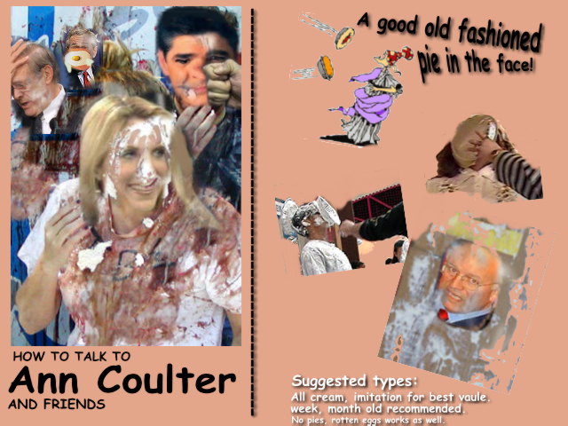 Ann Coulter, todays freak of nature.
ummmm, ummm