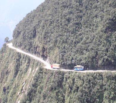 Roads in Bolivia