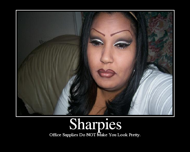 Office Supplies Do NOT Make You Look Pretty.