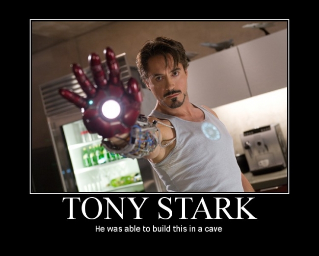 Tony Stark was able to make this in a cave!.....with a bunch of scraps!