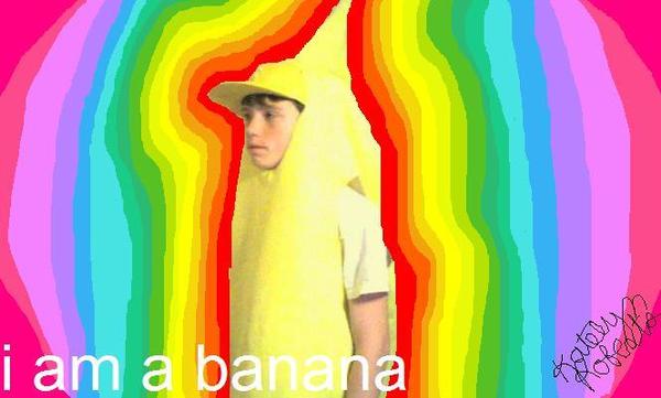 me in a banana suit!