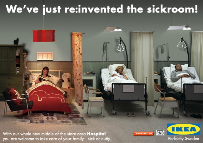 They just re:invented the sickroom...