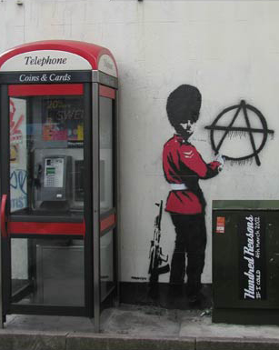 Crazy Street Art by Banksy