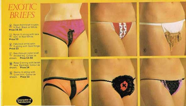 Retro- Lingerie Catalog from the 1970's!