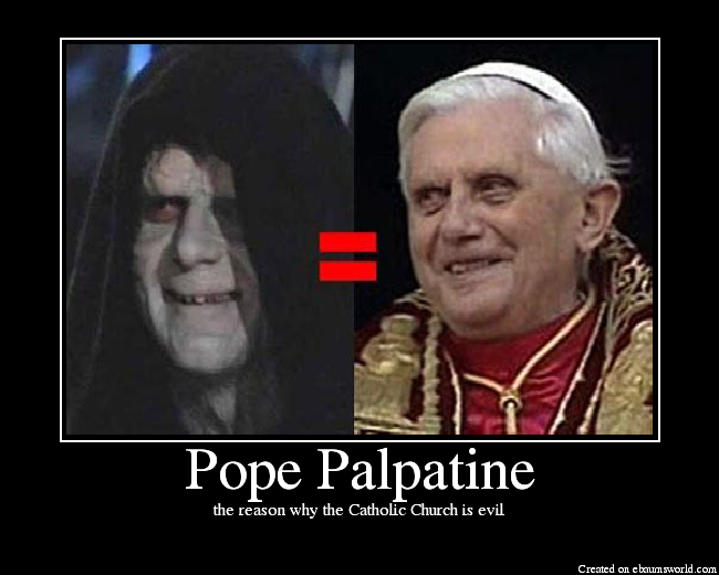 the reason why the Catholic Church is evil