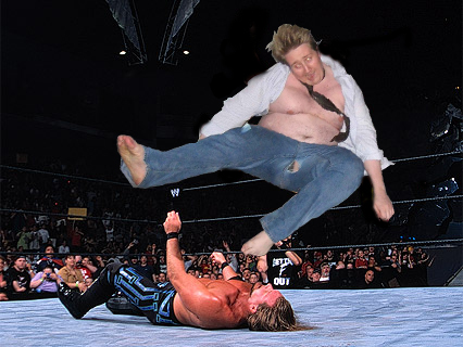 my submission for the drop kick kid photoshop