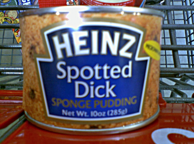 Some interesting sponge pudding I found at the grocery store.
