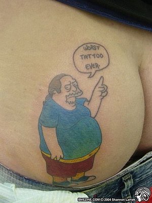 these are some funny tattoos