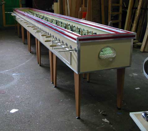 the largest Foosball table in the world