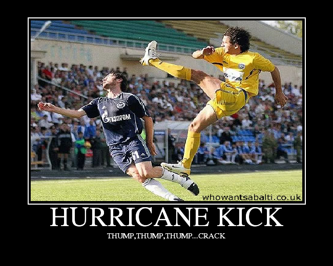 HURRICANE KICK Picture eBaum's World