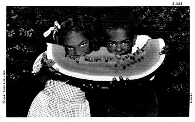 Black People Eating Watermelon