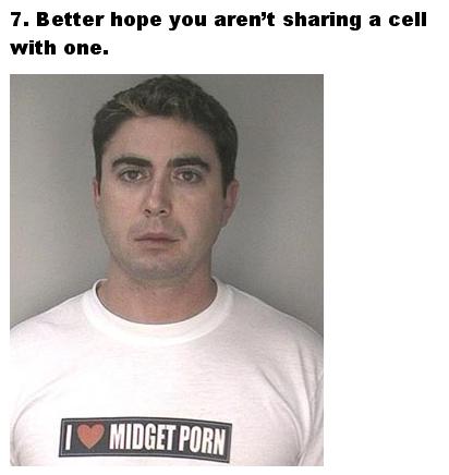 priceless - 7. Better hope you aren't sharing a cell with one. Midget Porn