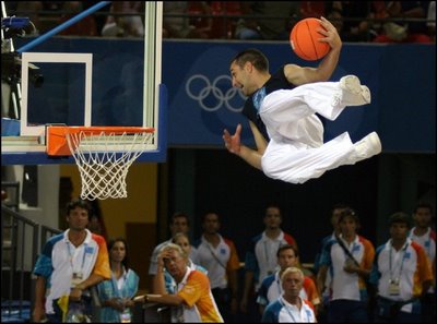 i didnt know trampolines were allowed in the olympics