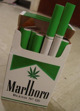 a prototype for the Malboro marijuana cigarettes