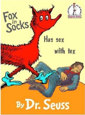 Fox in socks has sex with Tex