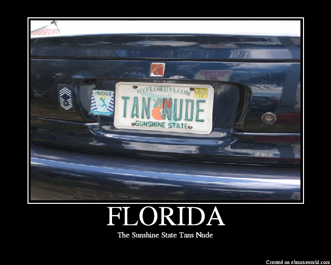 The Sunshine State Tans Nude