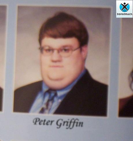 Hey its the real Peter Griffin from Family Guy!