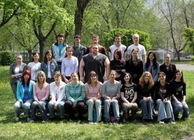 Is this the Incredible Hulk's High school class photo?