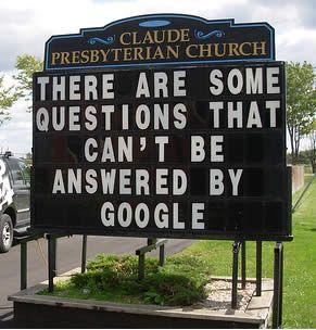 Some questions cant be answered by Google.